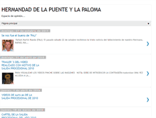 Tablet Screenshot of lapuenteylapaloma.blogspot.com