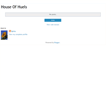 Tablet Screenshot of houseofhuels.blogspot.com