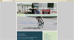 Desktop Screenshot of cyclingwithheart.blogspot.com