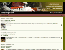 Tablet Screenshot of cazayamigos.blogspot.com