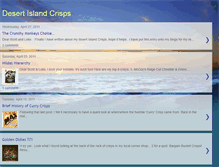 Tablet Screenshot of desertislandcrisps.blogspot.com