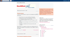 Desktop Screenshot of newmilfordfirst.blogspot.com