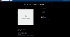 Desktop Screenshot of ladyofroseacademy.blogspot.com