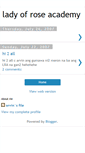 Mobile Screenshot of ladyofroseacademy.blogspot.com
