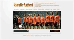 Desktop Screenshot of klasikfutbol.blogspot.com