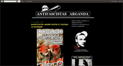 Desktop Screenshot of antifascistasarganda.blogspot.com