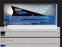 Tablet Screenshot of blitz-design.blogspot.com