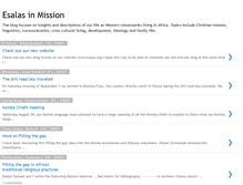 Tablet Screenshot of esalasinmission.blogspot.com