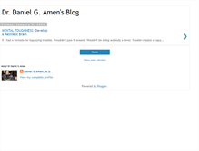 Tablet Screenshot of dr-daniel-g-amen.blogspot.com