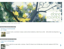 Tablet Screenshot of elainecoombs.blogspot.com
