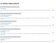Tablet Screenshot of aminhacibercultura.blogspot.com