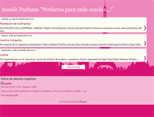 Tablet Screenshot of amelieparfums.blogspot.com