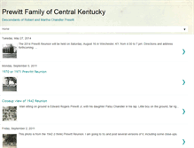 Tablet Screenshot of prewittfamilyofcentralky.blogspot.com