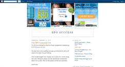 Desktop Screenshot of bpo-success.blogspot.com