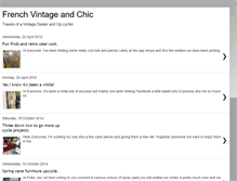 Tablet Screenshot of frenchvintageandchic.blogspot.com