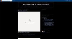 Desktop Screenshot of menopausiayandropausia-psic.blogspot.com