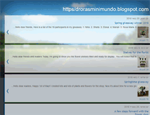 Tablet Screenshot of drorasminimundo.blogspot.com
