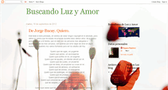 Desktop Screenshot of buscandoluzyamor.blogspot.com