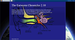 Desktop Screenshot of earwormchronicles.blogspot.com