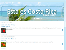 Tablet Screenshot of estaescostarica.blogspot.com
