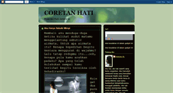 Desktop Screenshot of coretanisihati.blogspot.com