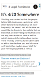 Mobile Screenshot of 420-movies.blogspot.com