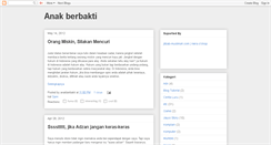 Desktop Screenshot of anakberbakti.blogspot.com