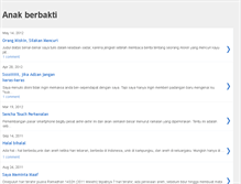 Tablet Screenshot of anakberbakti.blogspot.com