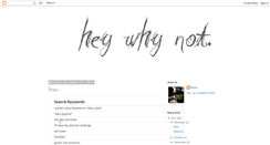 Desktop Screenshot of heywhynot-daniellebreen.blogspot.com