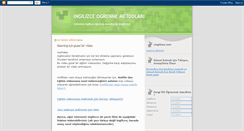 Desktop Screenshot of ingilizce-ogrenmek.blogspot.com