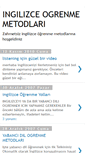 Mobile Screenshot of ingilizce-ogrenmek.blogspot.com
