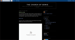 Desktop Screenshot of bowieisgod.blogspot.com