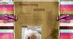 Desktop Screenshot of demann-family.blogspot.com