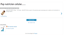 Tablet Screenshot of nutricionelsalvador.blogspot.com