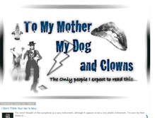 Tablet Screenshot of motherdogclowns.blogspot.com