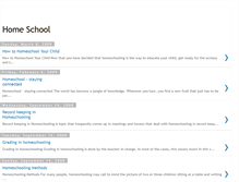 Tablet Screenshot of kidhomeschool.blogspot.com