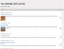 Tablet Screenshot of divineafflatus.blogspot.com