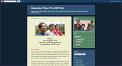 Desktop Screenshot of malaysianpianotrio.blogspot.com