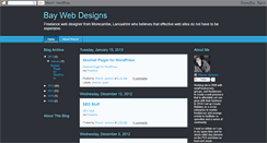 Desktop Screenshot of baywebblog.blogspot.com