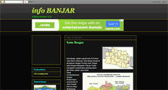 Desktop Screenshot of info-banjar-jabar.blogspot.com