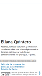 Mobile Screenshot of elianaquintero.blogspot.com