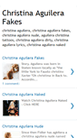 Mobile Screenshot of christina-aguilera-fakes.blogspot.com