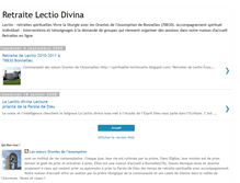 Tablet Screenshot of lectio-orante.blogspot.com