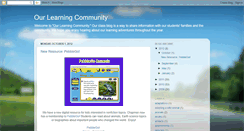 Desktop Screenshot of chapmanimaourlearningcommunity.blogspot.com