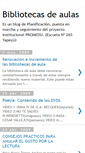 Mobile Screenshot of bibliotecasdeaulas.blogspot.com