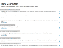 Tablet Screenshot of miamiconnection.blogspot.com