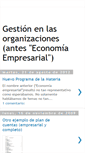 Mobile Screenshot of economia-empresarial.blogspot.com