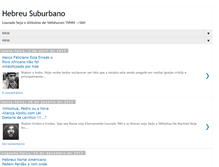 Tablet Screenshot of hebreu-suburbano.blogspot.com