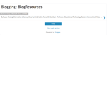 Tablet Screenshot of blogresources.blogspot.com