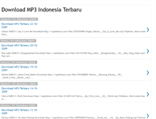 Tablet Screenshot of lagump3indonesia.blogspot.com